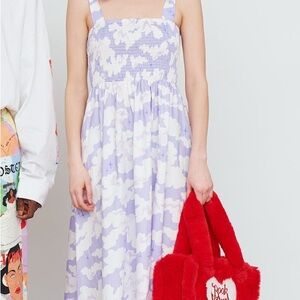 Lazy Oaf x laura Callaghan fantasy fiction tie shoulder dress sold out collab